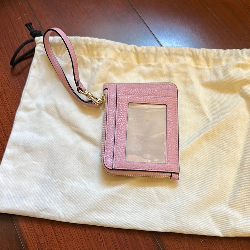 Kate Spade Pink Leather Wristlet